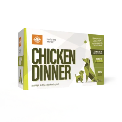 BIG COUNTRY RAW CHICKEN DINNER 4lb/1.8kg