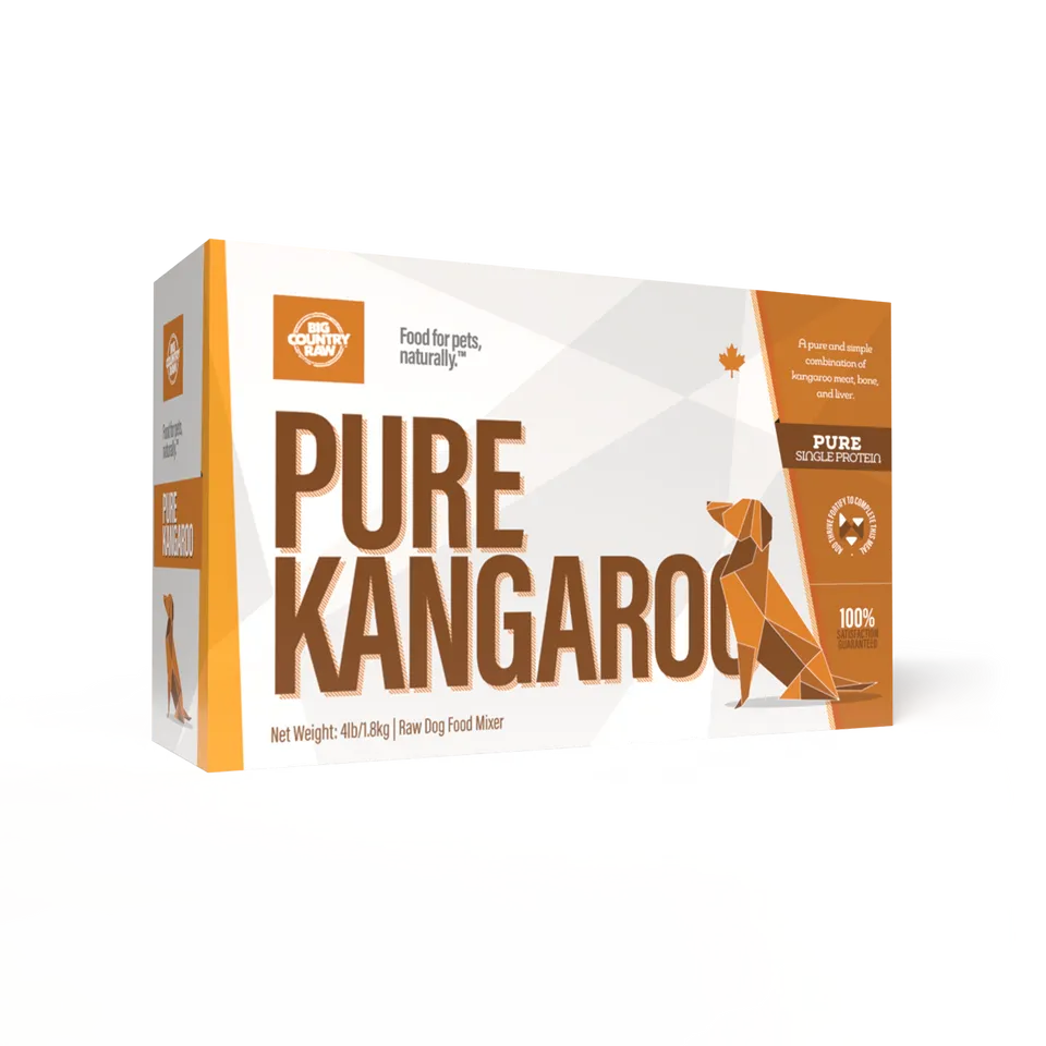 BIG COUNTRY RAW PURE KANGAROO 4lb/1.8kg