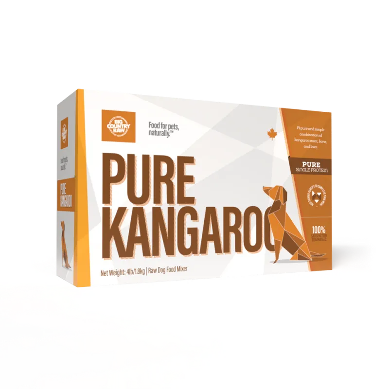 BIG COUNTRY RAW PURE KANGAROO 4lb/1.8kg