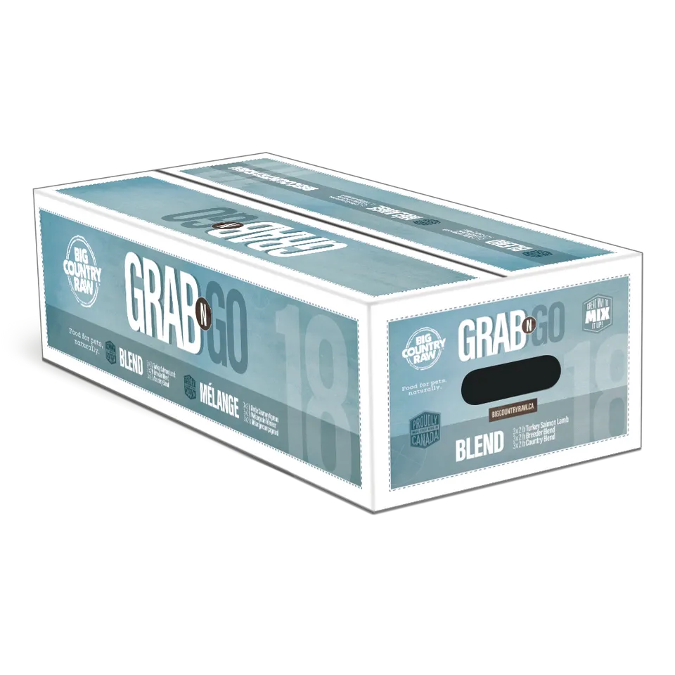 Big Country Raw Grab N Go Blend 18Lb/8.1Kg