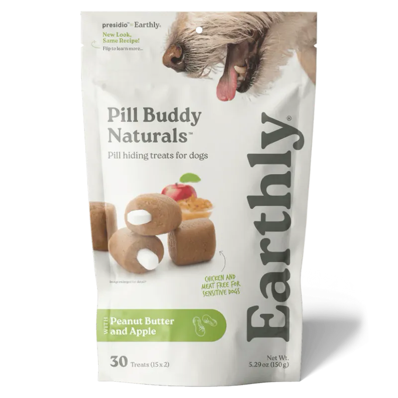Pill Buddy Naturals Peanut Butter And Apple 150g 30ct