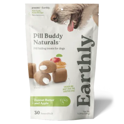 Pill Buddy Naturals Peanut Butter And Apple 150g 30ct
