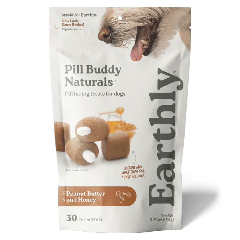 Pill Buddy Naturals Peanut Butter and Honey 150g 30ct