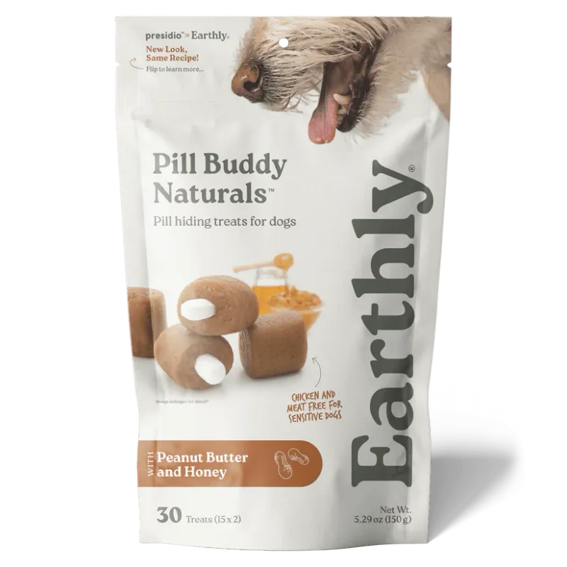 Pill Buddy Naturals Peanut Butter and Honey 150g 30ct