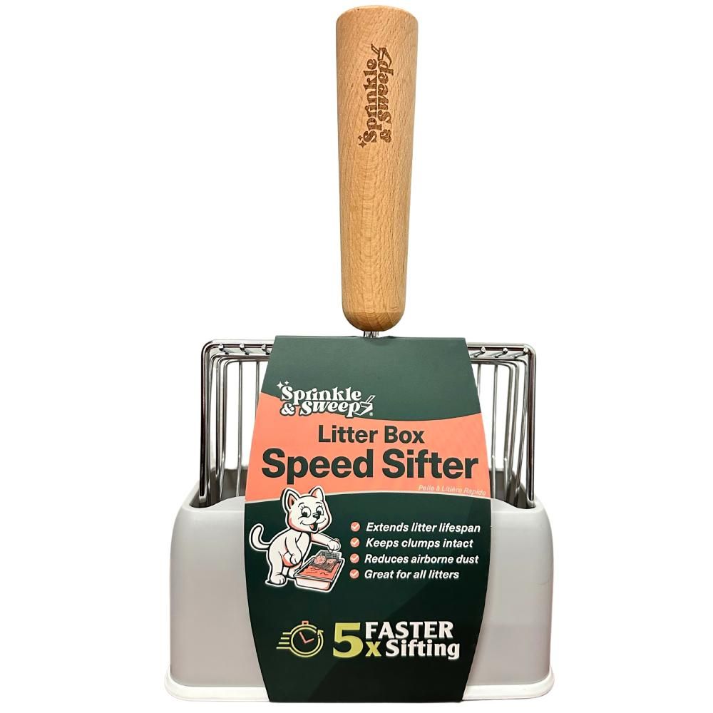 Sprinkle &amp; Sweep Litter Box Speed Sifter