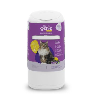 Litter Genie Cat Litter Disposal System With Scoop &amp; Standard Refill