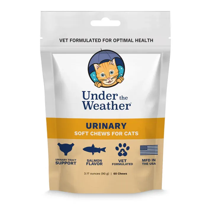 Under The Weather Cat Urinary Soft Chews 60ct 3.17oz/90g