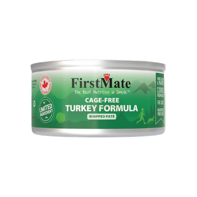 Firstmate Cat Lid Grain Free Cage-Free Turkey Formula 5.5oz/156g