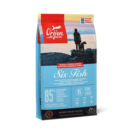 Orijen Dog Six Fish 25Lb/11.4Kg
