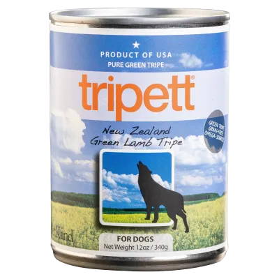 Tripett New Zealand Green Lamb Tripe 12oz/340g