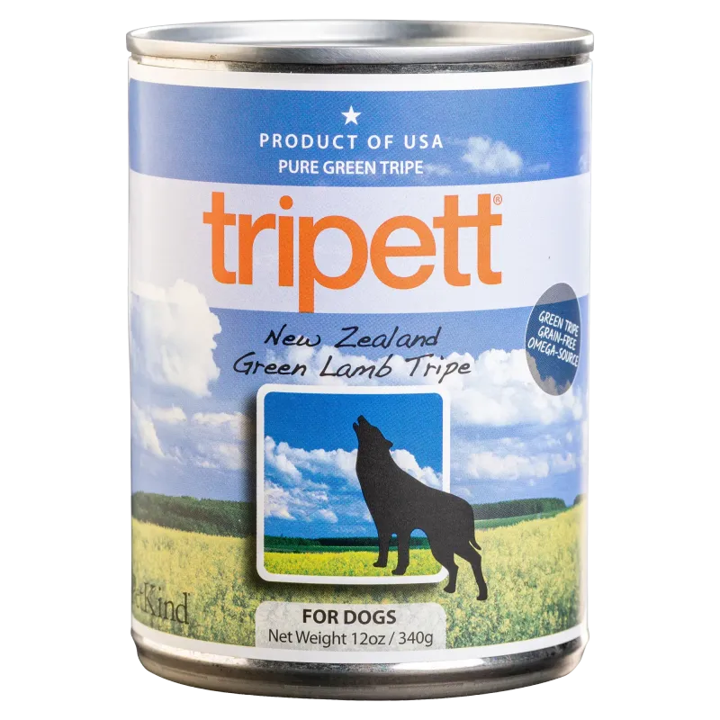 Tripett New Zealand Green Lamb Tripe 12oz/340g