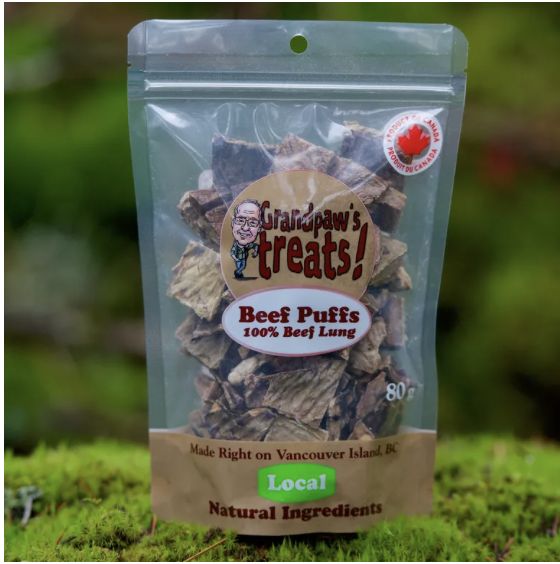 Grandpaw's Beef Puffs 80g