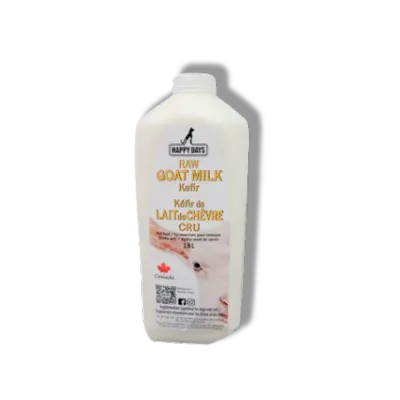 Happy Days Raw Goat Milk Kefir 64oz/1.9L