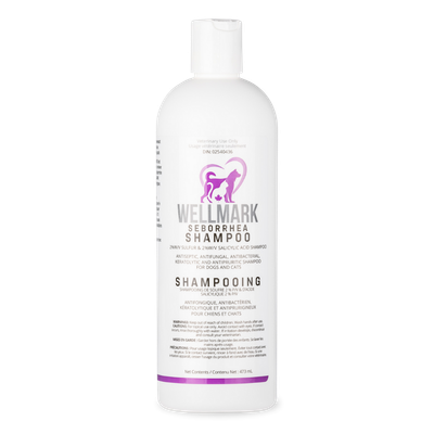 Wellmark Seborrhea Shampoo For Dogs &amp; Cats 473Ml