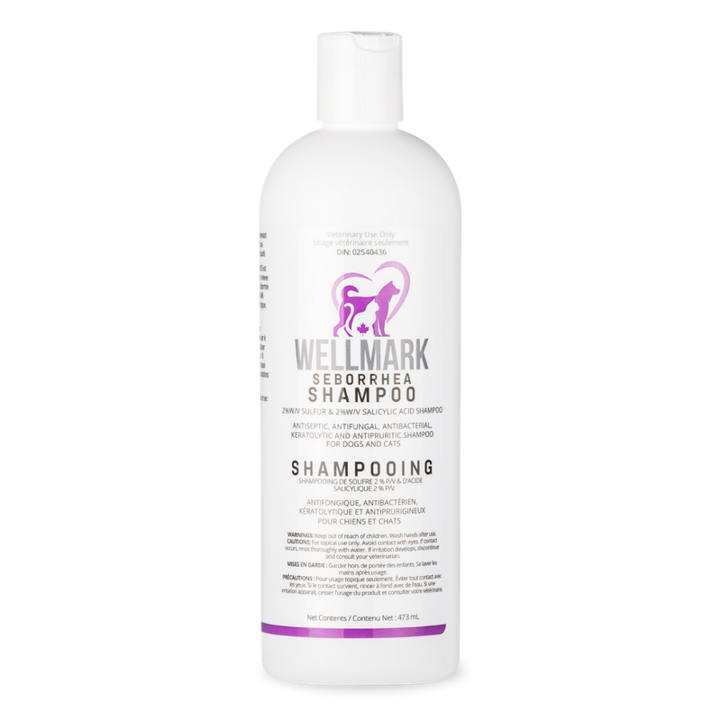 Wellmark Seborrhea Shampoo For Dogs &amp; Cats 473Ml