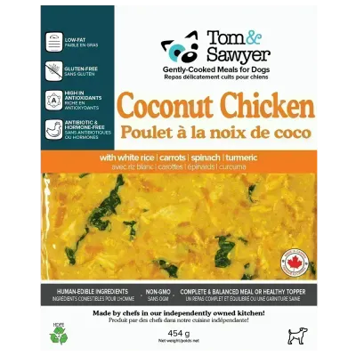 Tom &amp; Sawyer Coconut Chicken 16oz/454g