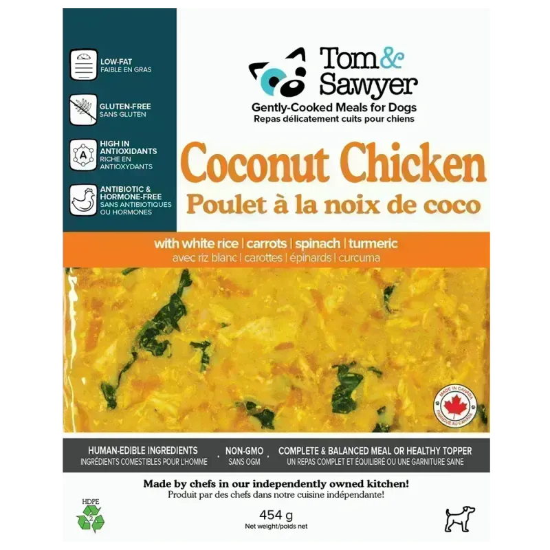 Tom &amp; Sawyer Coconut Chicken 16oz/454g