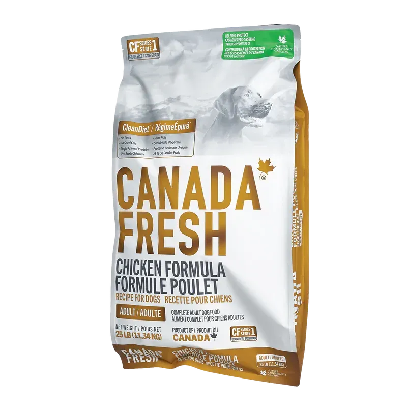 Canada Fresh Dog Chicken Formula 25Lb/11.3Kg