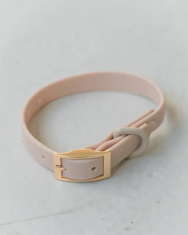 DEXYPAWS WATERPROOF COLLAR NUDE LARGE