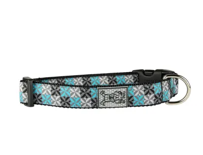 RC PETS CLIP COLLAR X-FACTOR 5/8" WIDE X-SMALL 7"-9" - DISCONTINUED PATTERN