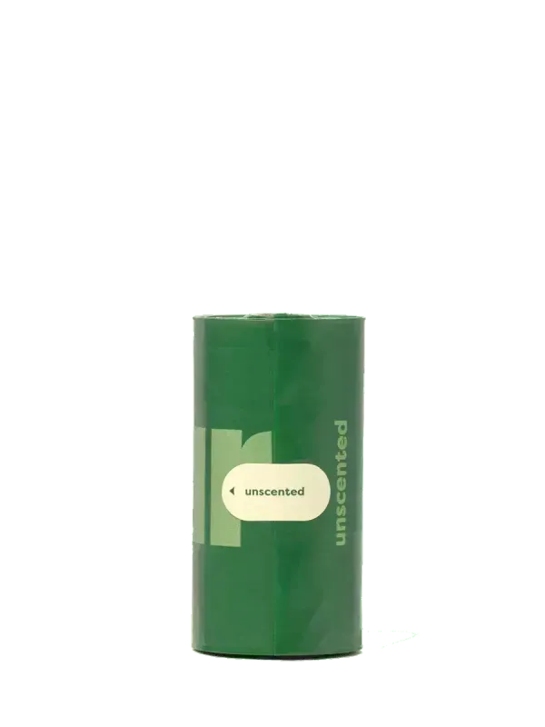Earth Rated Unscented Bag Single Roll 15 Bags