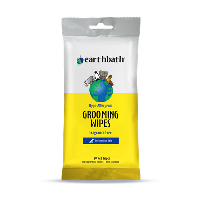 Earthbath Grooming Wipes Hypoallergenic 100Ct