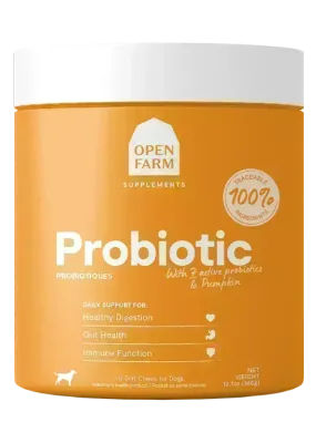 Open Farm Probiotic+ Chews 90Ct