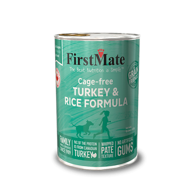 Firstmate Dog Cagefree Turkey &amp; Rice Formula 12.2oz/346g