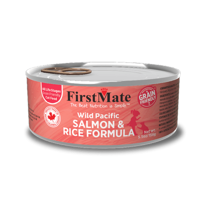 Firstmate Cat Wild Pacific Salmon &amp; Rice Formula 5.5oz