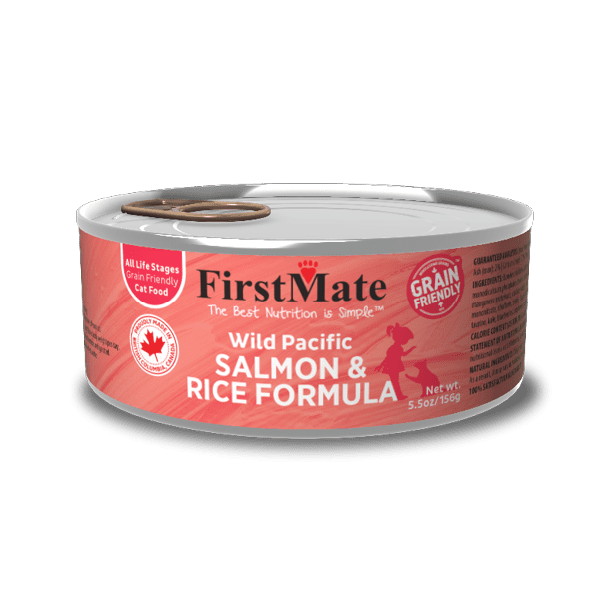 Firstmate Cat Wild Pacific Salmon &amp; Rice Formula 5.5oz
