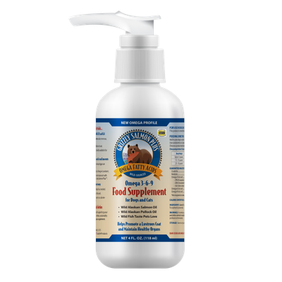 Grizzly Salmon Plus Oil 4oz