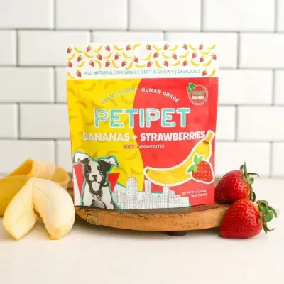 Petipet Bananas &amp; Strawberries 5oz