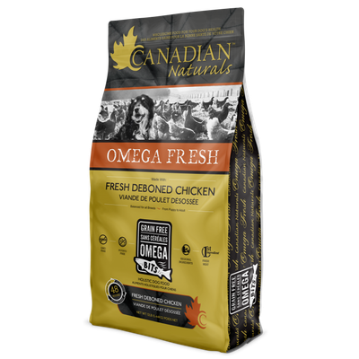 CANADIAN NATURALS OMEGA FRESH DEBONED CHICKEN 24lb/10.8kg