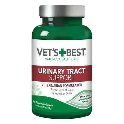 Vet's Best Cat Urinary Tract Support 60 Chewable Tablets