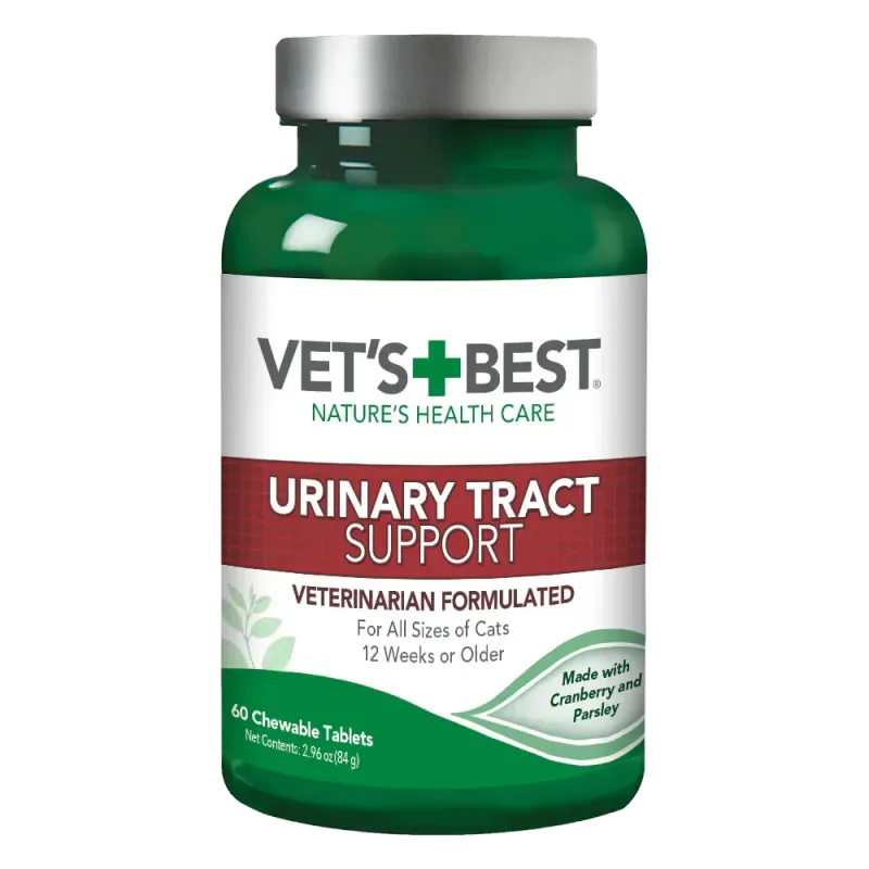 Vet's Best Cat Urinary Tract Support 60 Chewable Tablets