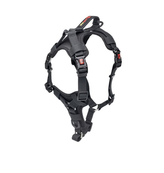 SMELLYDOGZ NO-PULL COMFORT HARNESS SMALL BLACK
