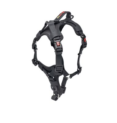 SMELLYDOGZ NO-PULL COMFORT HARNESS LARGE BLACK