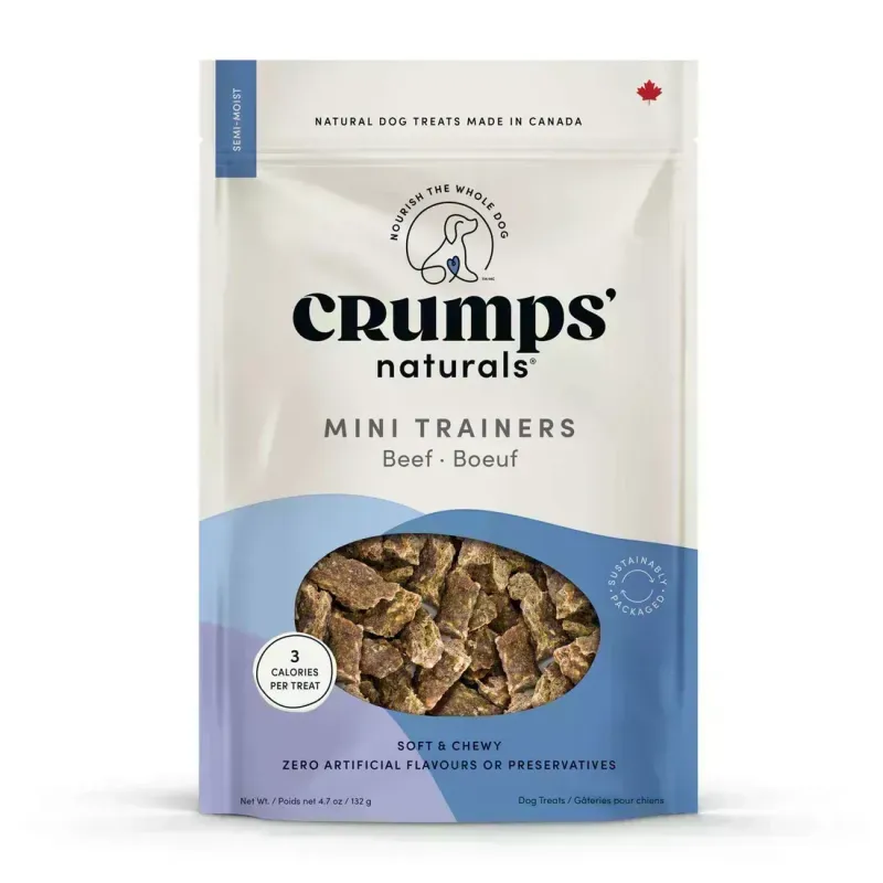 Crumps Semi Moist Mini Trainers Beef 300G
