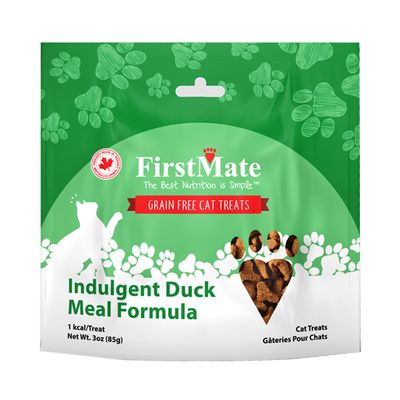 Firstmate Cat Treats Indulgent Duck Meal Formula 3oz