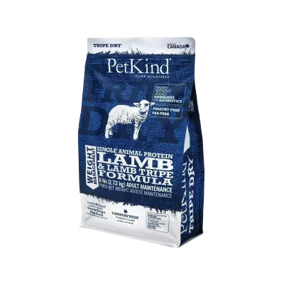 Petkind Dog Weight Management Lamb &amp; Lamb Tripe Formula 6Lb/2.72Kg