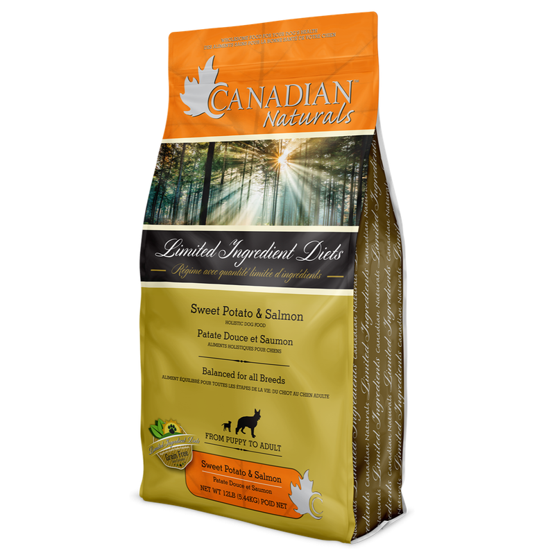 Canadian Naturals Grain Free Salmon &amp; Sweet Potato 25Lb/11.3Kg