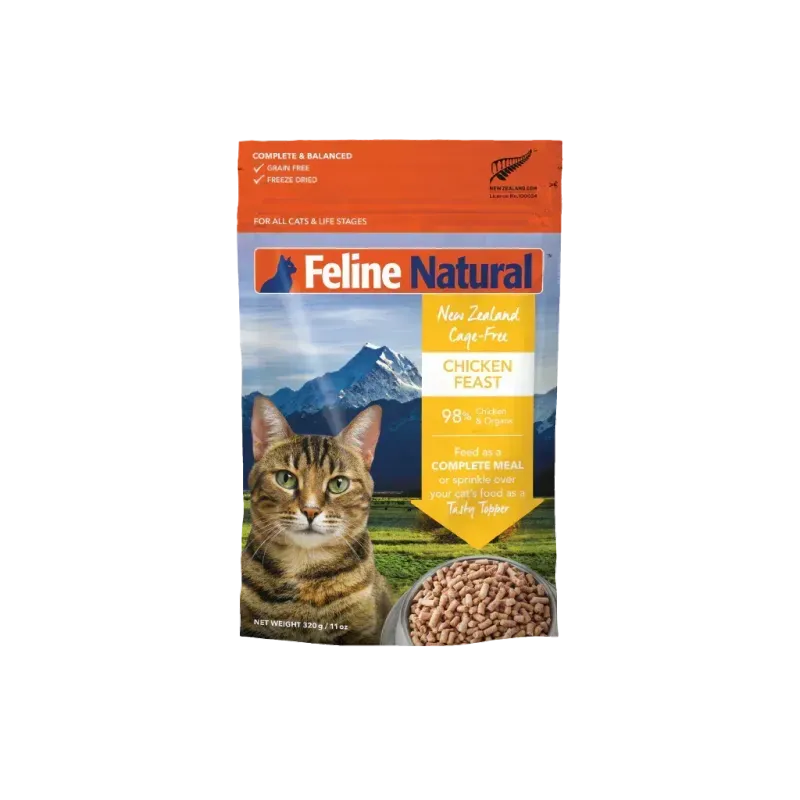 Feline Natural Freeze Dried Chicken Feast 11oz/320g