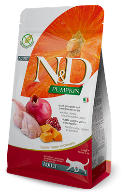 Farmina N&amp;D Cat Pumpkin Quail &amp; Pomegranate 11Lb/5Kg