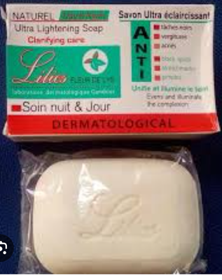 Savon ultra éclaircissant lys savon anti acné anti vergetures anti point noires