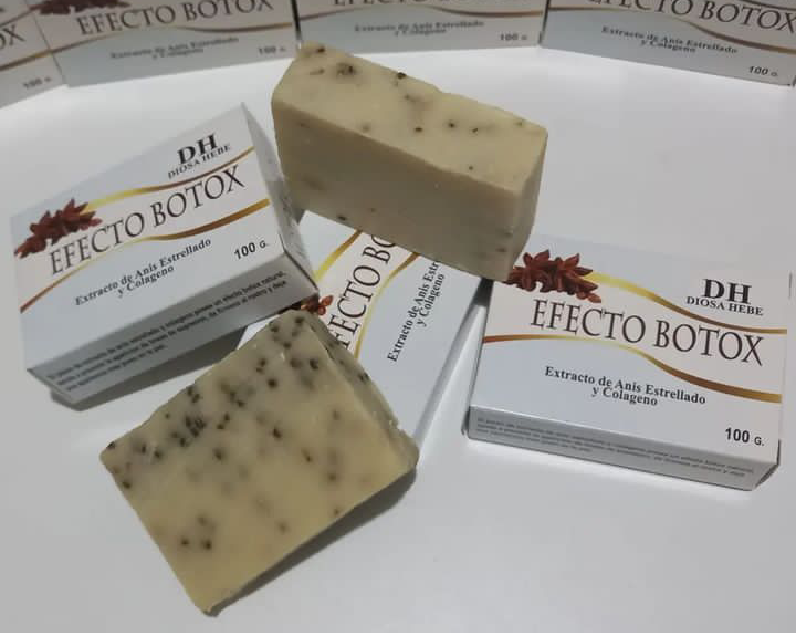 Pour rajeunir le visage  savon botox