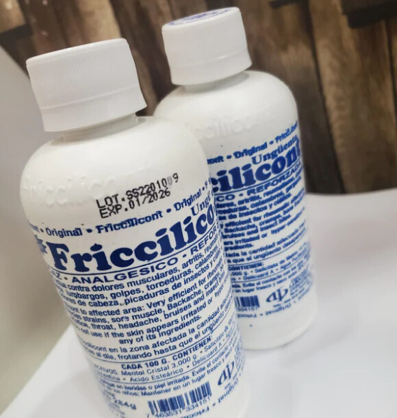 pommade friccilicont  LOT DE 2  +1 POMADE  DE CAMPHRE rapide et efficace Pour le soulagement  des douleurs musculaires,
