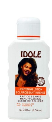 lait de beaute idole a base  de vitamine E