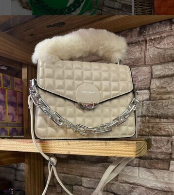 sac tres syle manche fausse fourrure