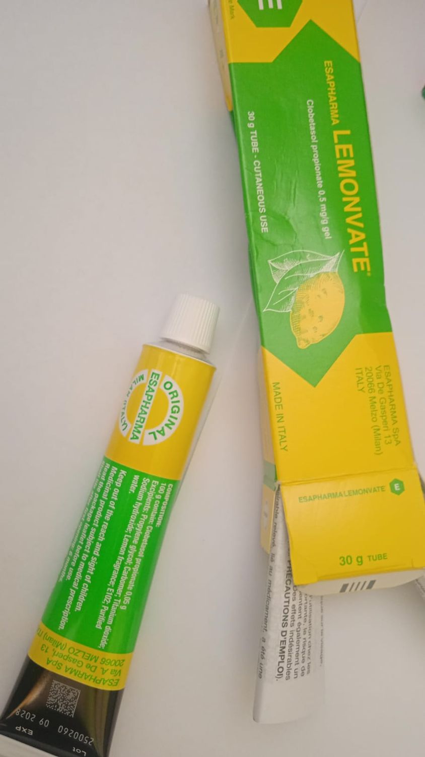 lemonvate  esapharma crème jaune