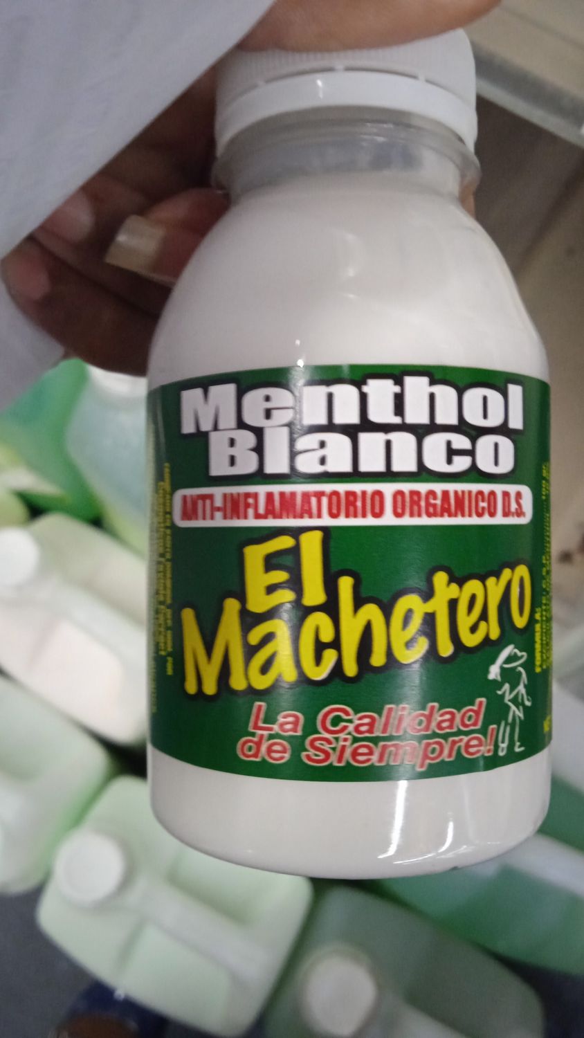 Menthol blanco el machetero